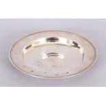 AN ARMADA CIRCULAR DISH. 6.5ins diameter. London 1961. Weight 8ozs.