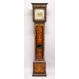 A SUPERB LATE 17TH CENTURY ENGLISH MARQUETRY LONGCASE CLOCK, with 10-inch dial, eight-day