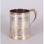 A WILLIAM IV HALF PINT MUG. London 1838.