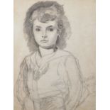 20th Century English School. "Patrick", Study of a Young Boy, Pencil, Inscribed 'Patrick, Oct, 5