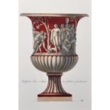 20th Century Italian School. Study of an Urn, Print, 13" x 8.75", and another by the same hand,