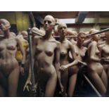 Roger Mavity (1973- ) British. "In the Mannequin Factory", Photograph, Signed on reverse, 47.5" x