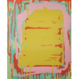John Hoyland (1934-2011) British. "Untitled", Sutton Suite, Lithograph, Signed, Numbered 15/20 and