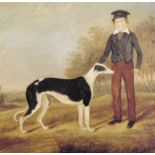20th Century English School. A Young Boy and Dog, Print, 11.25" x 11", and two other Prints by