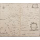 19th Century English School. "Comitatus Rotelandiae, Tabula Nova & Aucta", Map, Unframed, 11.25" x