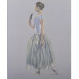 Philip Meninsky (1919-2007) British. "Ruth Katz in Rehearsal", Lithograph, Signed and Numbered 44/