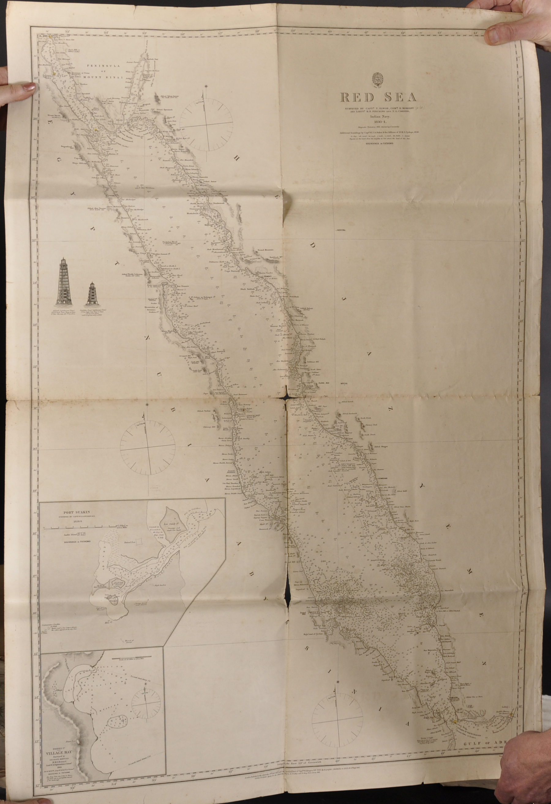 19th Century English School. "North Africa/ South Africa", Map, Drawn and Engraved for Thomson's New - Image 7 of 12