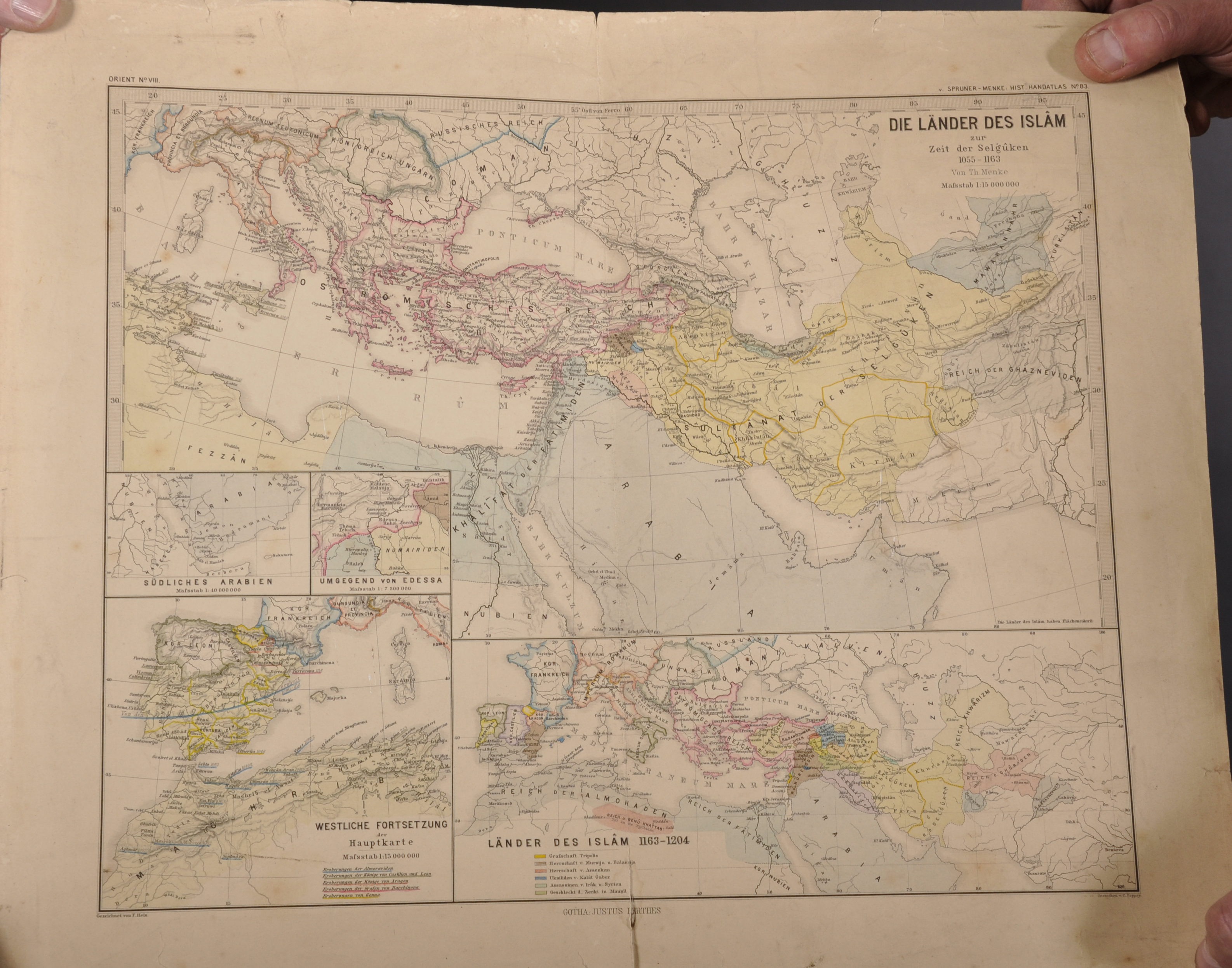 19th Century English School. "North Africa/ South Africa", Map, Drawn and Engraved for Thomson's New - Image 3 of 12