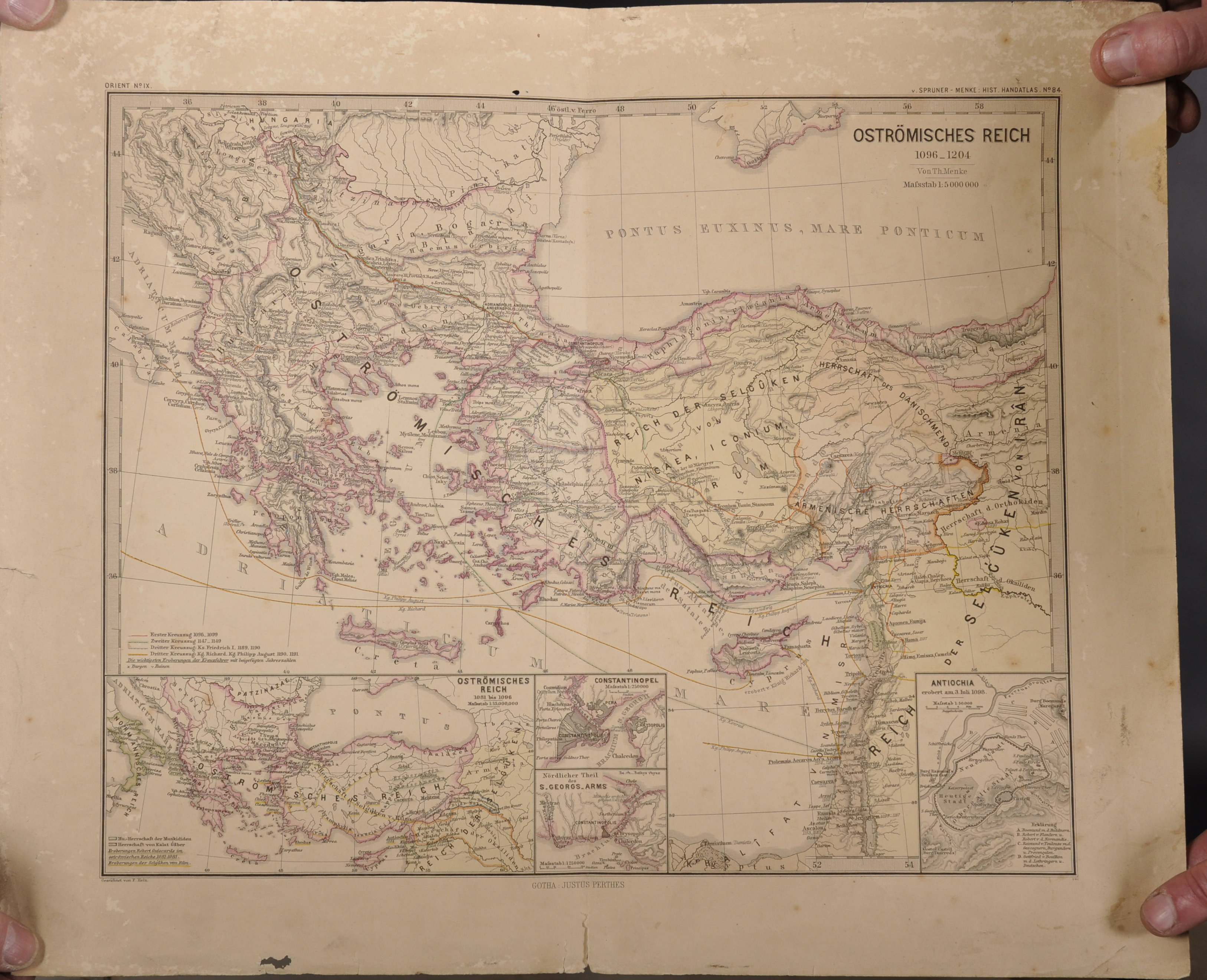 19th Century English School. "North Africa/ South Africa", Map, Drawn and Engraved for Thomson's New - Image 4 of 12