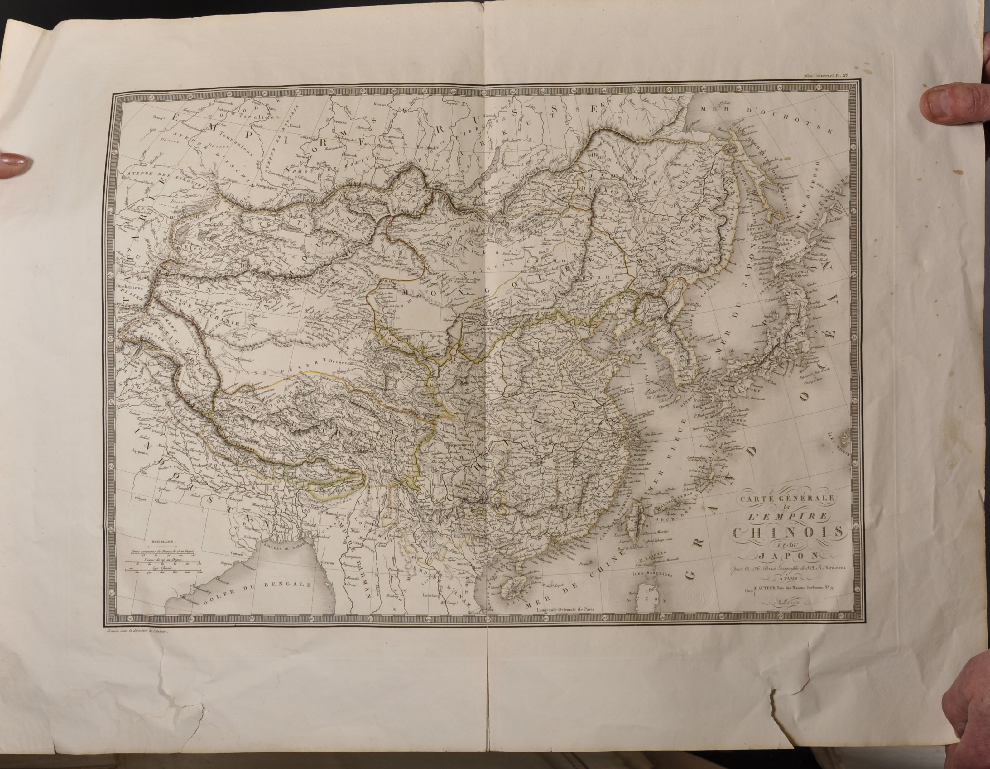 19th Century English School. "North Africa/ South Africa", Map, Drawn and Engraved for Thomson's New - Image 6 of 12