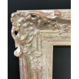 20th Century English School. A Painted Composition Frame, with Swept and Pierced Centres and