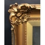 19th Century English School. A Gilt Composition Frame, with inset glass, 16" x 10" (rebate).