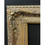 20th Century English School. A Gilt Composition Frame, with Swept and Pierced Centres and Corners,