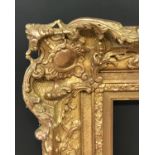 19th Century English School. A Gilt Composition Frame, with Swept Centres and Corners, 46.75" x 35.