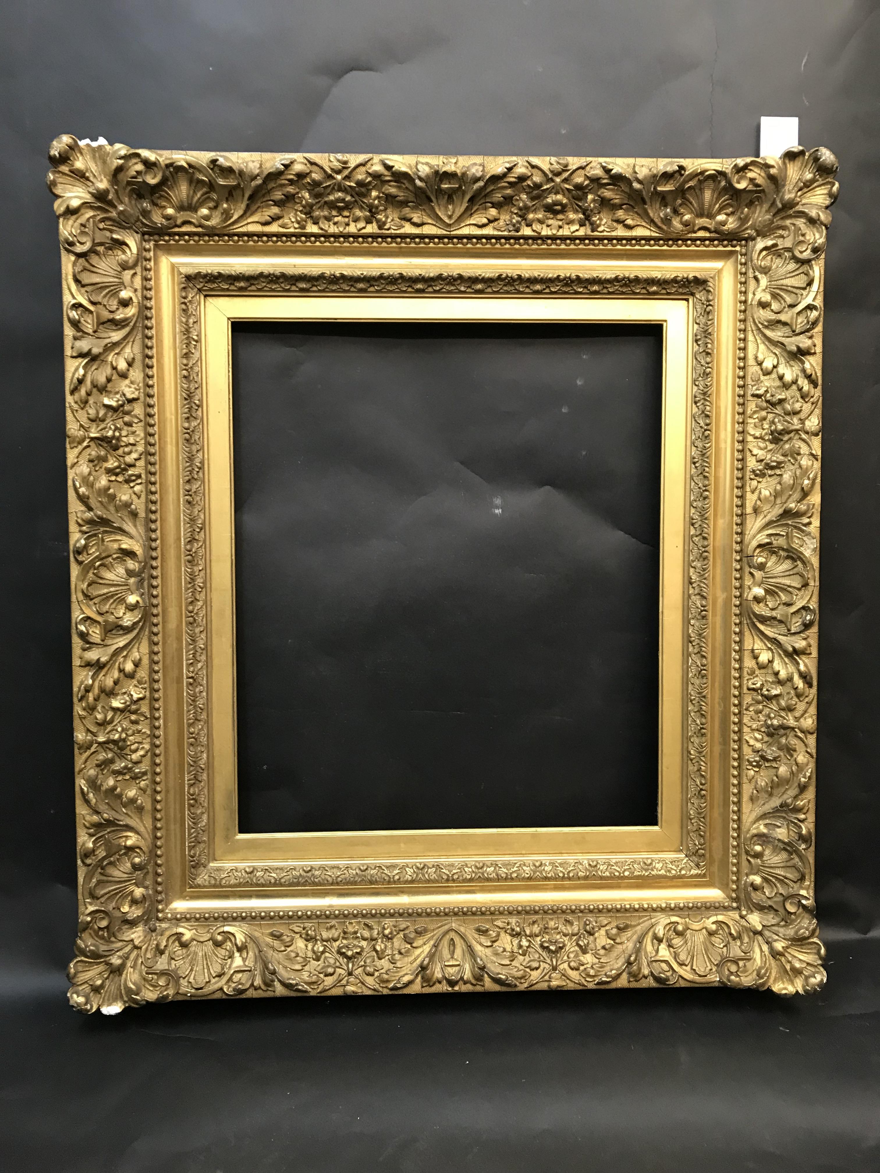 19th Century English School. A Gilt Composition Frame, 22.25" 18.5" (rebate). - Image 2 of 3