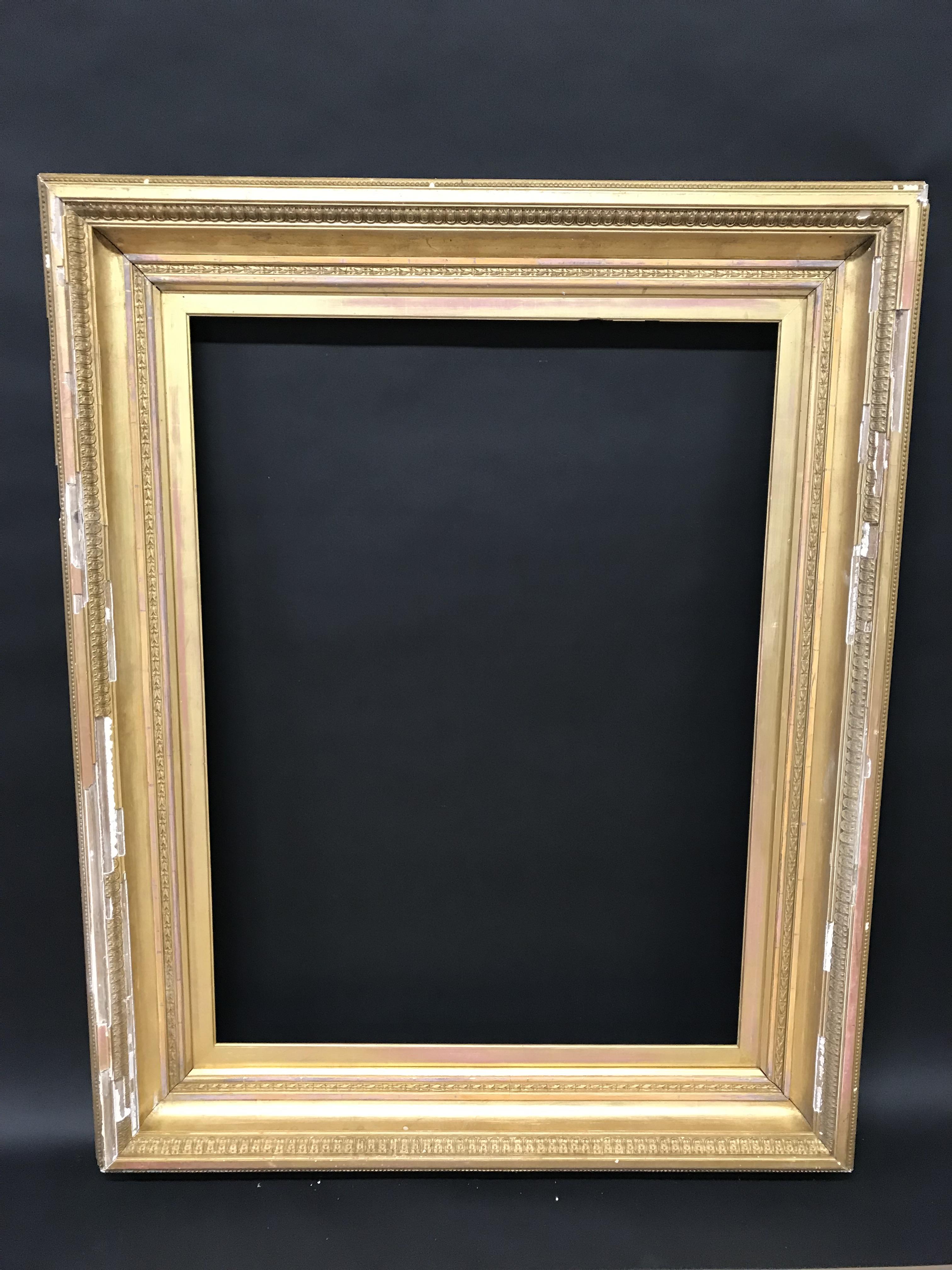 19th Century English School. A Gilt Composition Frame, 40" x 30" (rebate). - Image 2 of 3