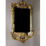 20th Century English School. An Ornate Gilt Composition Frame, 23.25" x 14", overall 30.5" x 16.5".