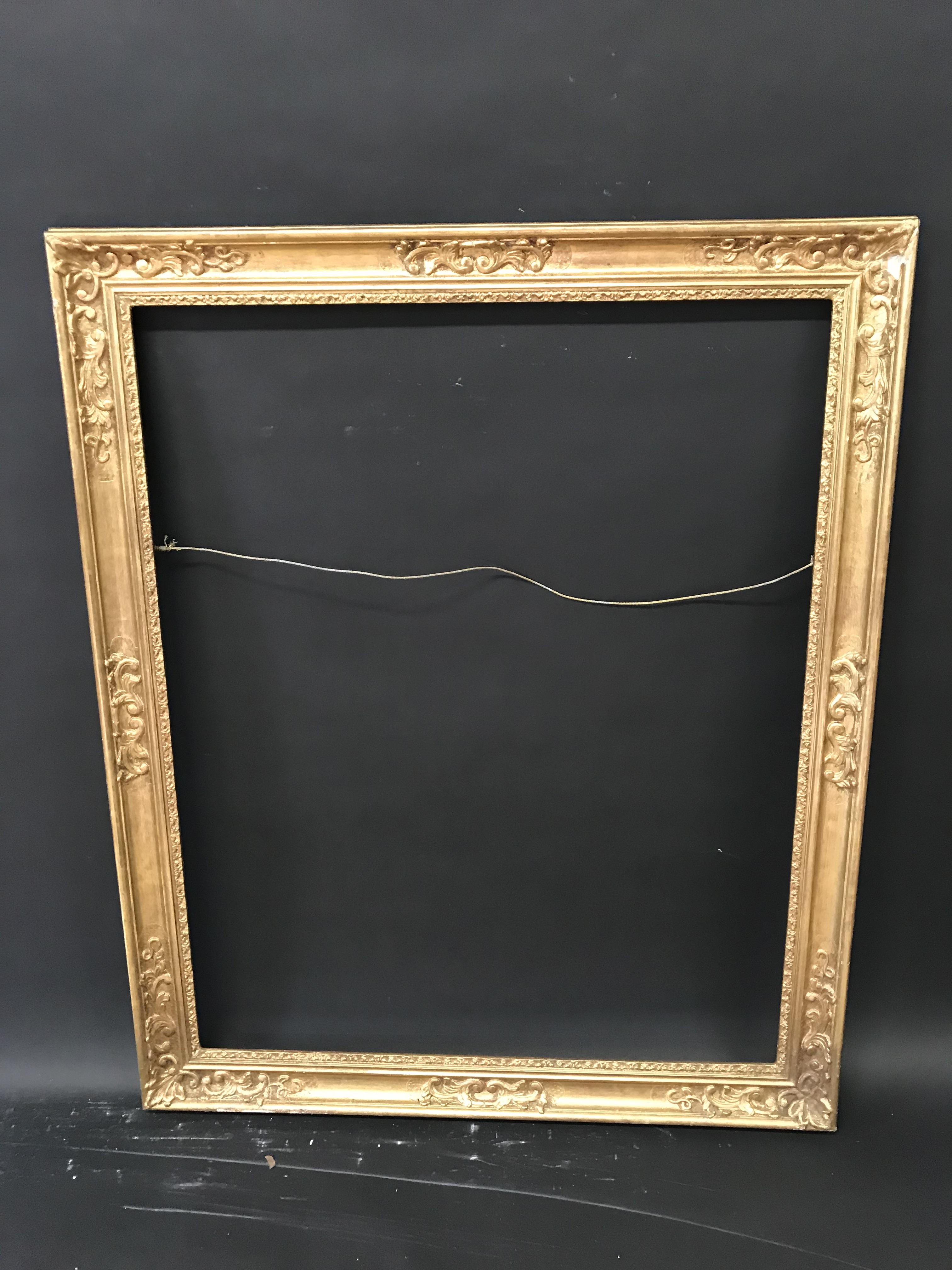 20th Century English School. A Gilt Composition Frame, 36" x 29" (rebate). - Image 2 of 3