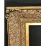 20th Century English School. A Gilt Composition Frame, with Swept Centres and Corners, 31.25" x