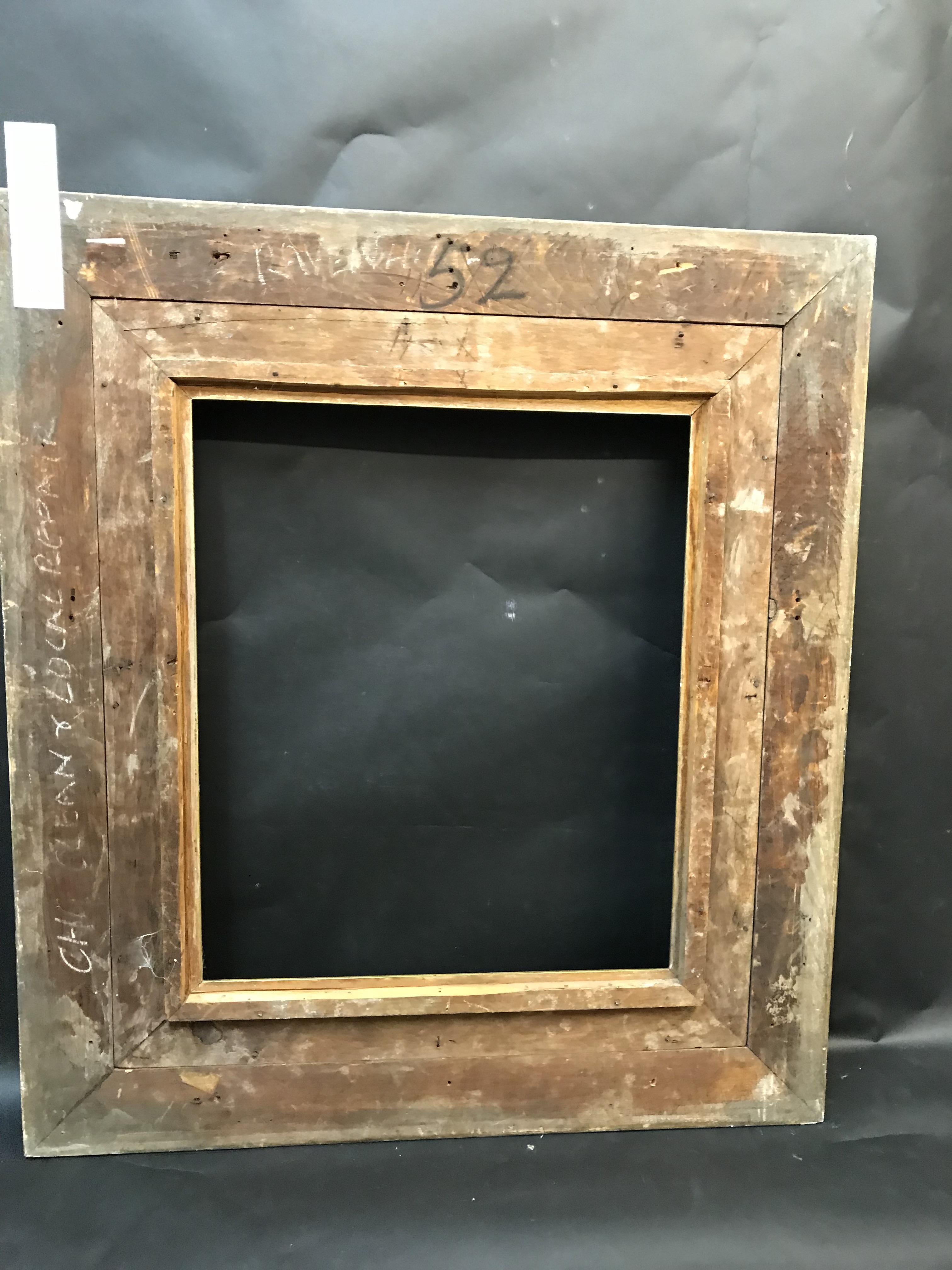 19th Century English School. A Gilt Composition Frame, 22.25" 18.5" (rebate). - Image 3 of 3