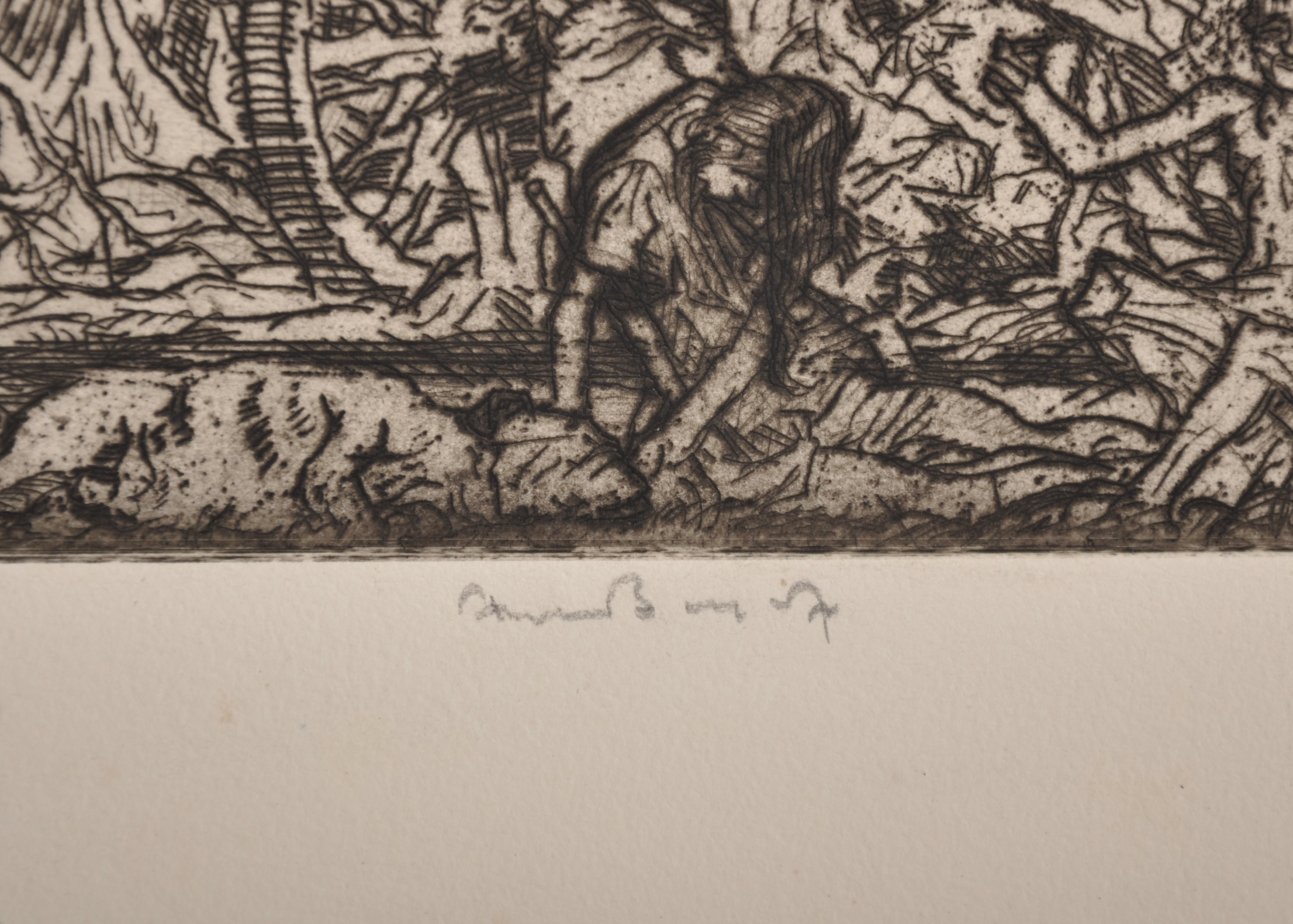 Sir Frank William Brangwyn (1867-1956) British. "Roulottes", Etching, from The Frank Brangwyn - Image 3 of 4