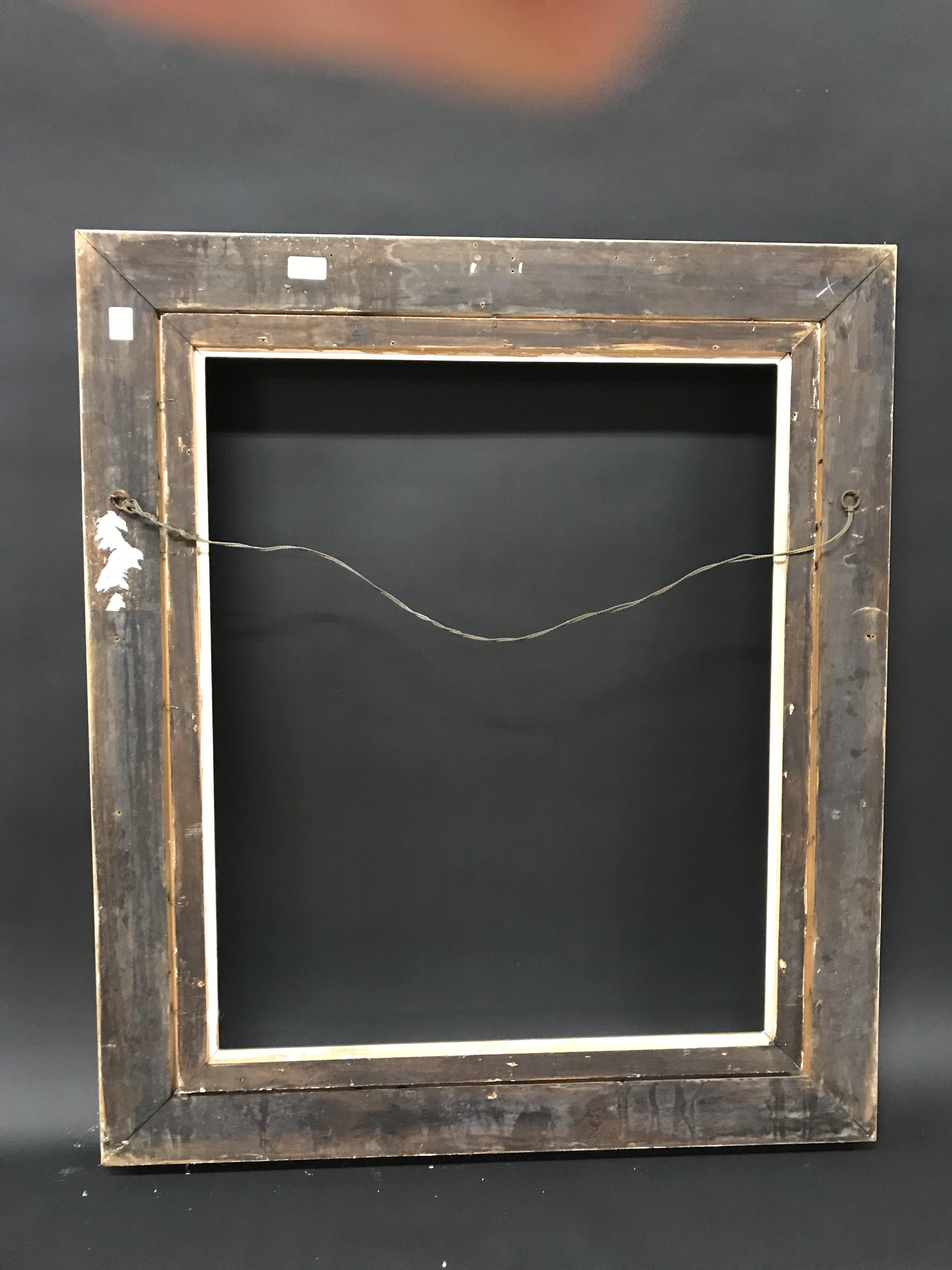 20th Century English School. A Painted Composition Frame, with Swept Centres and Corners, 29" x 23. - Image 3 of 3