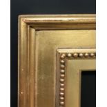 19th Century English School. A Gilt Composition Frame, 45" x 29" (rebate).