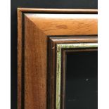 20th Century English School. A Plain Wood and Gilt Frame, 31.75" x 25.25" (rebate).