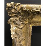 Early 19th Century English School. A Gilt Composition Frame, with Swept Centres and Corners, 25.