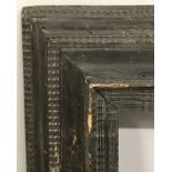 18th Century Dutch School. A Black Ribbed Frame, 13" x 10.5" (rebate).