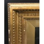 19th Century English School. A Gilt Composition Frame, with Inset Glass, 9.25" x 7" (rebate).