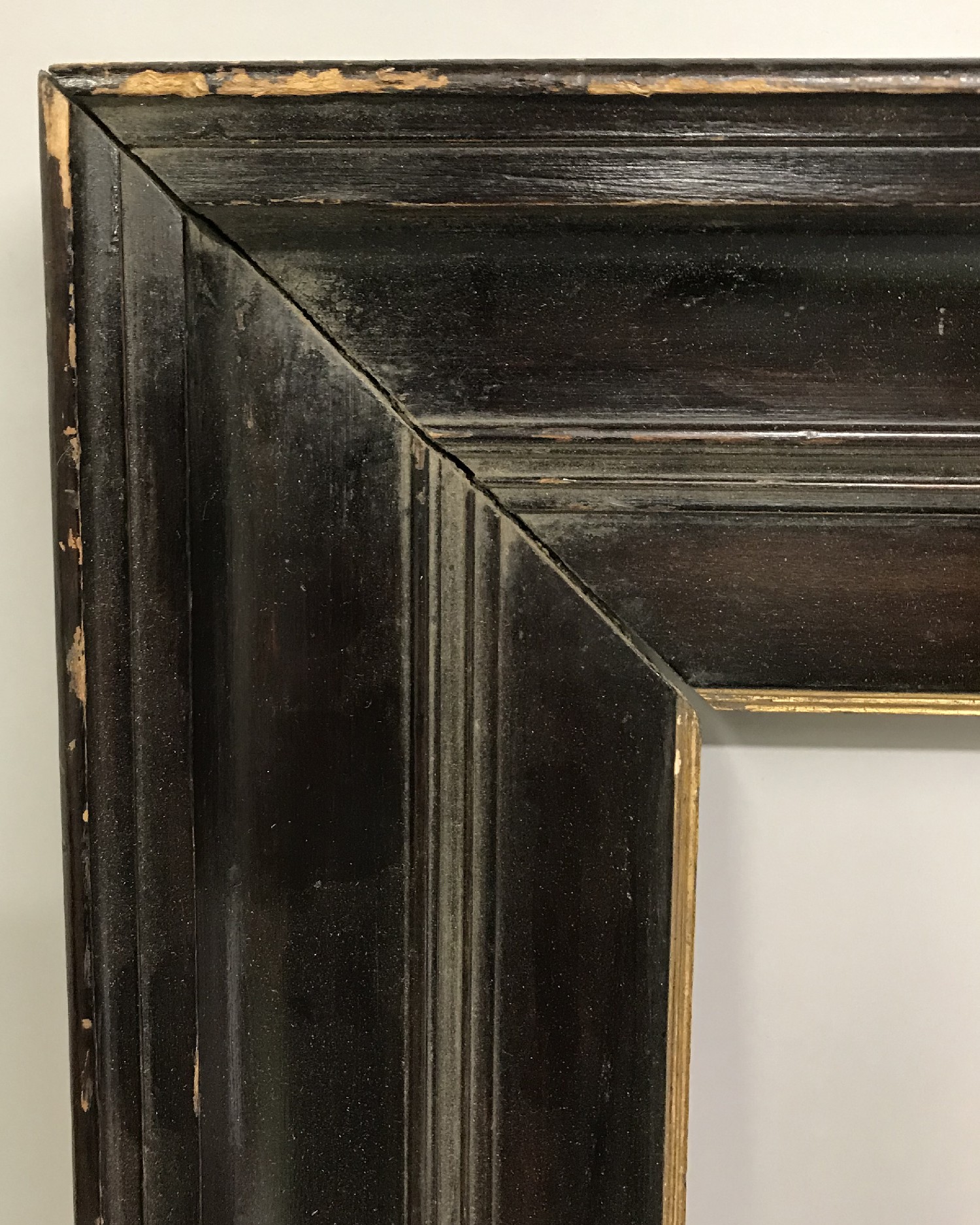 19th Century Dutch School. A Dark Wood Frame, with Gilt inner edge, 21.75" x 15.25" (rebate).