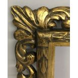 20th Century Italian School. A Carved Giltwood Frame, 15.5" x 11.25" (rebate).