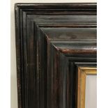 20th Century Dutch School. A Dark Wood Frame, with Gilded Inner Edge, 22" x 18.75" (rebate).