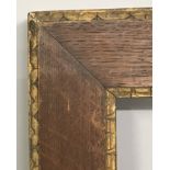 20th Century English School. A Stripped Wooden Frame, with Gilded Composition Inner and Outer Edges,