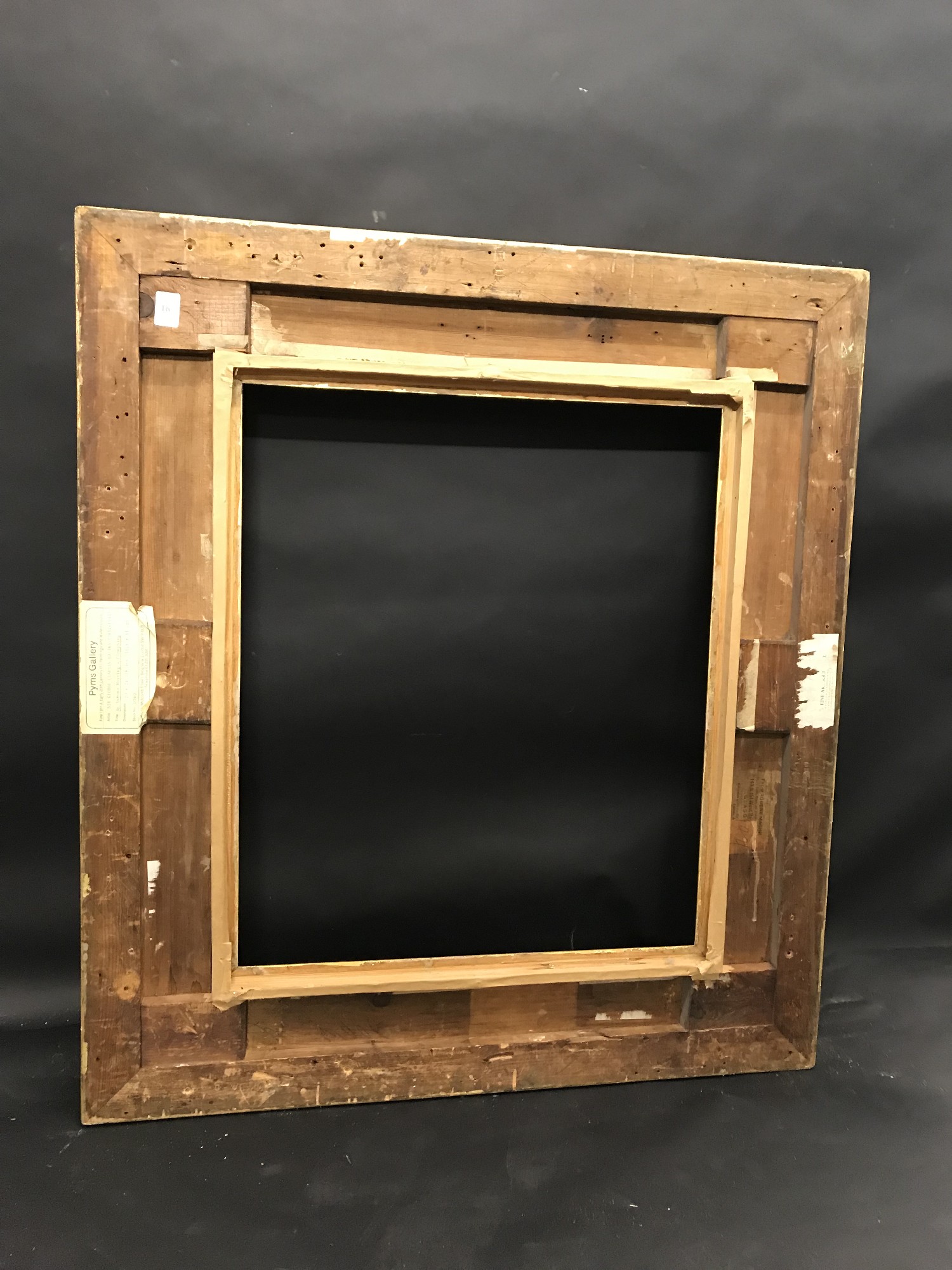 19th Century English School. A Fine Gilt Composition Frame, with Swept Corners, 24" x 20" (rebate). - Image 3 of 3