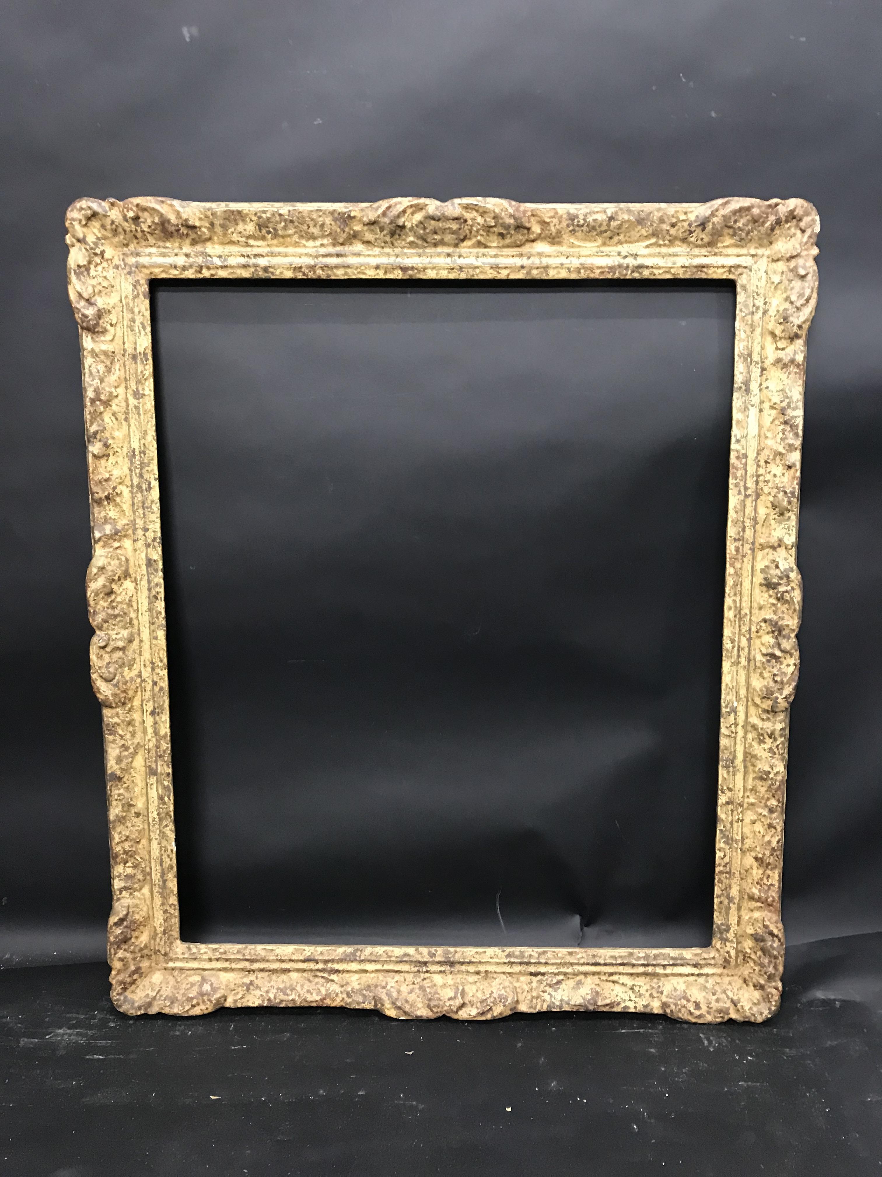 20th Century English School. A Painted Composition Frame, with Swept Centres and Corners, 25.5" x - Image 2 of 3