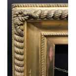 19th Century English School. A Gilt Composition Frame, with a Rope Design outer edge, 50" x 40" (