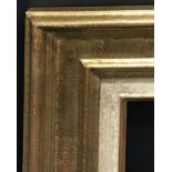 20th Century English School. A Gilt Composition Frame, 22.5" x 18" (rebate), and the companion
