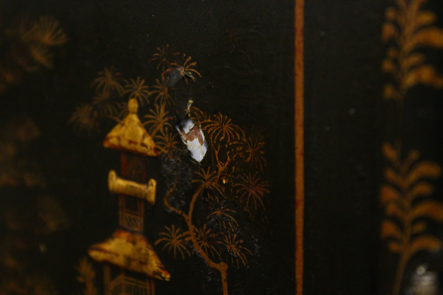 A GEORGE III CHINOISERIE DECORATED BLACK LACQUER LONGCASE CLOCK, by William Kipling, London, with - Image 26 of 26