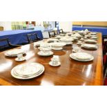 A COMPREHENSIVE COPELAND SPODE INDIAN TREE PATTERN DINNER SERVICE, various dates, comprising:-