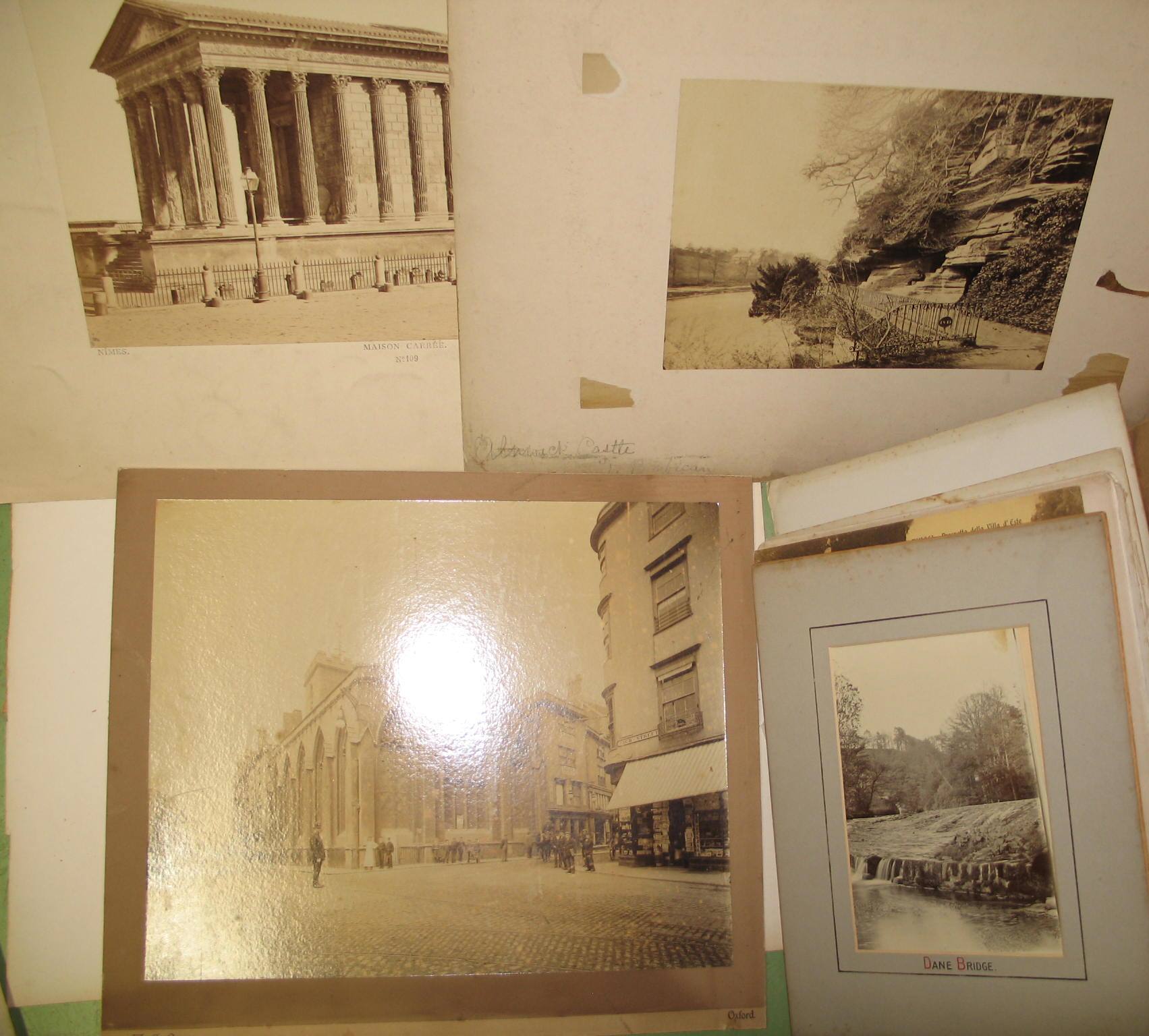 [PHOTOGRAPHS] q. of 19th c. mounted photos by W. H. Payne, E. Baldus & others (Q).