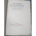 [ROXBURGHE CLUB] History of the Rebellion in the Years 1745 and 1746 from a Manuscript..., 4to,