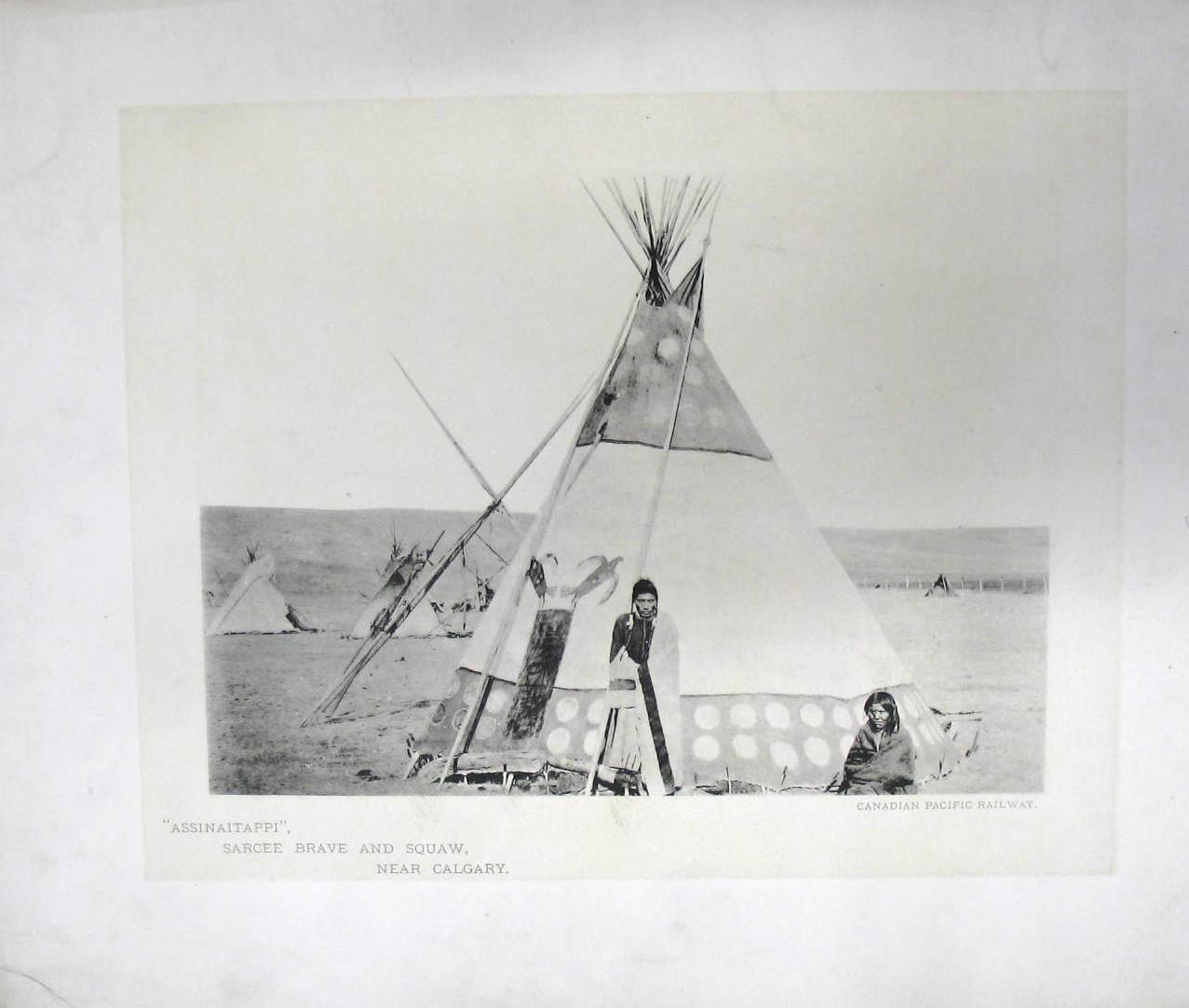 [NATIVE AMERICANS], coll'n of 12 photo-images of Seewash, Blackfoot, Sarcee & others, u/f.