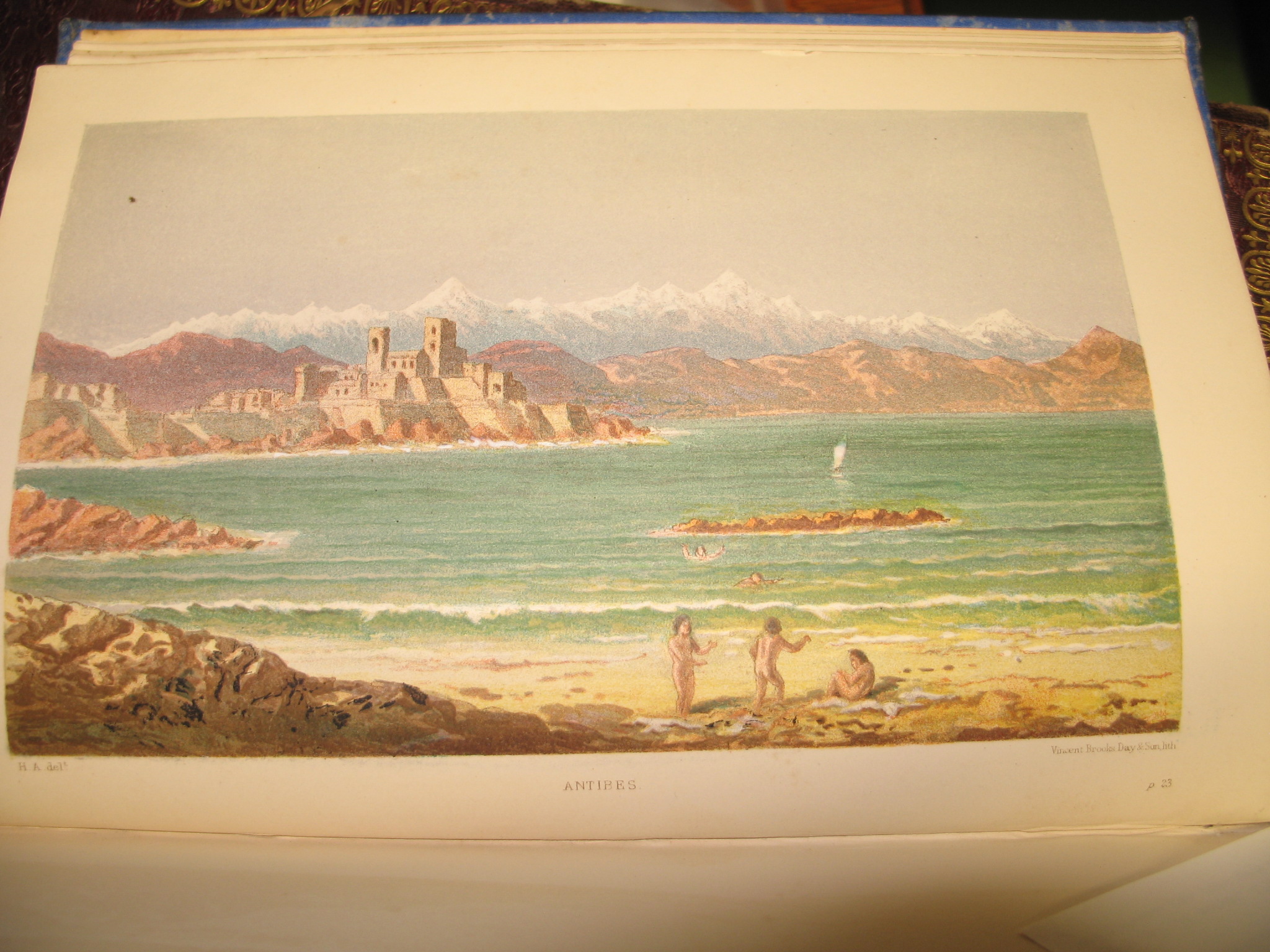 ALFORD (H.) The RIVIERA... from Cannes to Genoa, 4to, 12 chromo plates, text illus., cloth gilt by