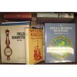 ANTIQUE & ART REF., incl. MASON (B.) Clock & Watchmaking in Colchester, 4to, 1969; books on