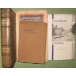 HASLEMERE & environs, 3 books and a map (4).