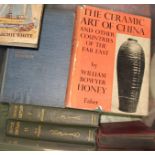 CHINESE CERAMICS & PORCELAIN ref. books; & misc. other vols (1 box).