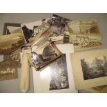 PHOTOGRAPHS, coll'n of misc. mainly 19th c. photos, various sizes (Q).