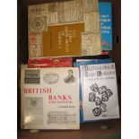 COINS & BANKNOTES, a coll'n of reference books, monographs, etc. (1 box).